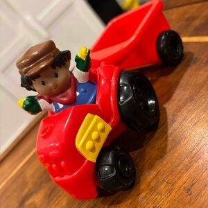 Little People Farmer with Tractor